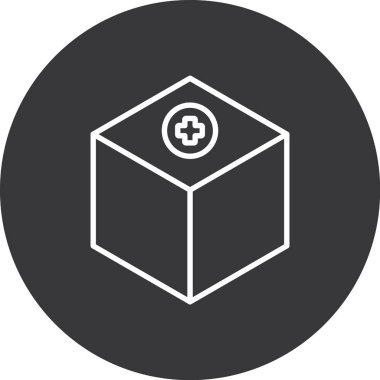 Modern simgenin vektör illüstrasyonu