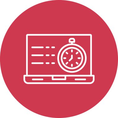 Modern simgenin vektör illüstrasyonu