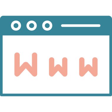 Web tasarım ikonu vektör illüstrasyonu