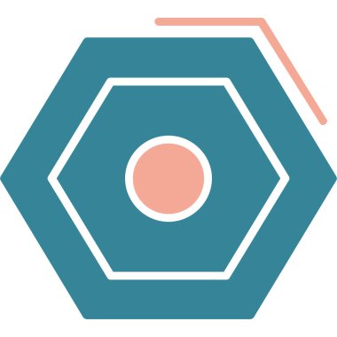 Bir arı simgesinin vektör illüstrasyonu