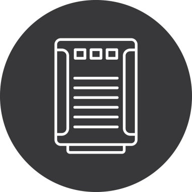 seo modern simgesinin vektör illüstrasyonu