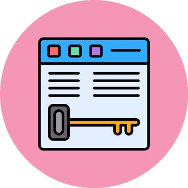 Kitap. Web simgesi basit illüstrasyon