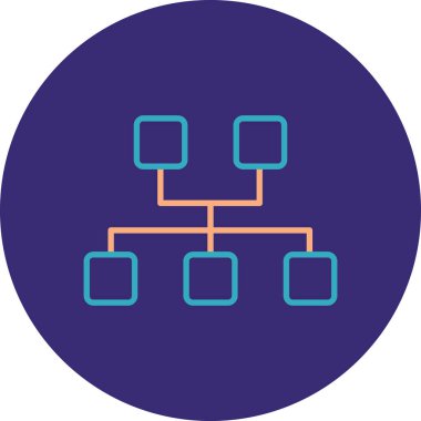 ağ paylaşım simgesi çizimi