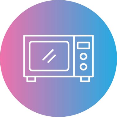 vektör lcd simgesi illüstrasyonu