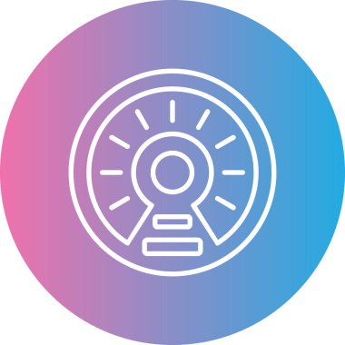 Modern bir simgenin vektör illüstrasyonu