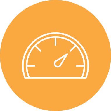 Hız göstergesi vektör illüstrasyon tasarımı