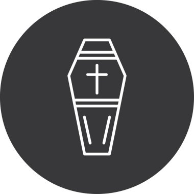 Tabut simgesinin vektör illüstrasyonu