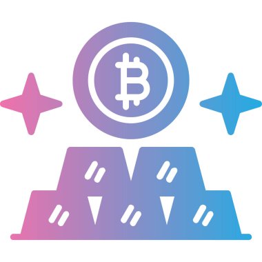 Bitcoin simgesi, vektör, beyaz arkaplanda izole edilmiş