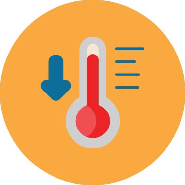 sıcaklık modern vektör simgesi