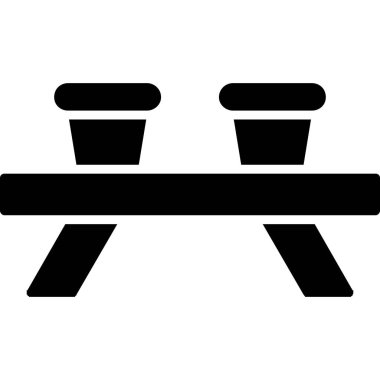 tablo simgesi vektör illüstrasyonu