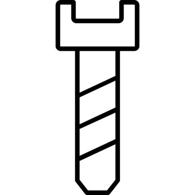 Boşver ikon ana hatlarını vektörünü. Siktir git.