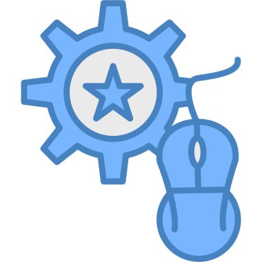 Basit vektör simgesi, pusula çizimi