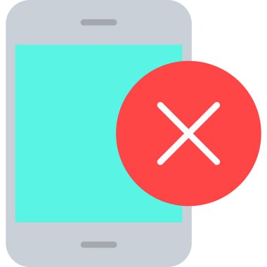 hata vektör simgesi. Basit resimleme