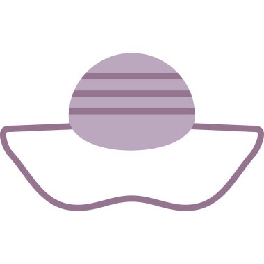 Plaj topu simgesini, basit tarzı