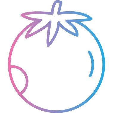 Meyve. Web simgesi basit illüstrasyon