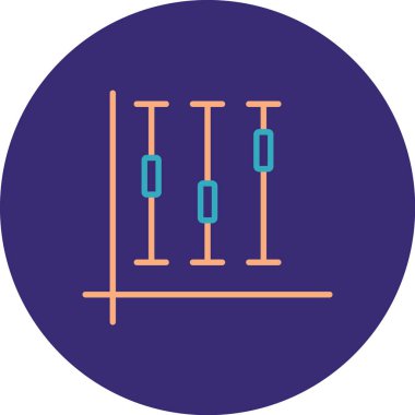 Modern b 'nin vektör illüstrasyonu eksik simgesi