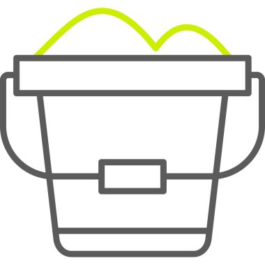 Kova kutsal kişilerin resmi, vektör çizim