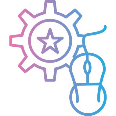 Benzersiz yenilik vektör çizgisi simgesi