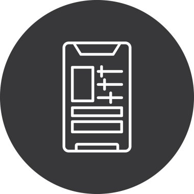 seo modern simgesinin vektör illüstrasyonu