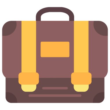 bagaj ve bagaj için düz simge