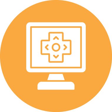 seo modern simgesinin vektör illüstrasyonu