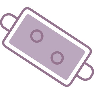 elektrik dolgu vektörü simgesi