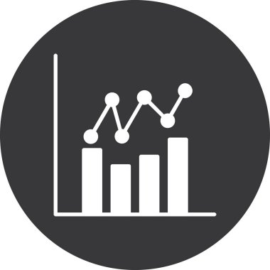 Grafik Kabartma Çemberi Vektör Simgesi Tasarımı