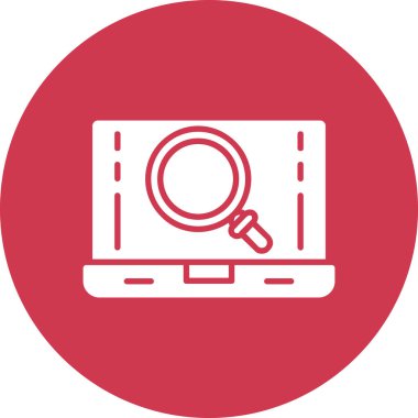 Arama modern simgesinin vektör illüstrasyonu