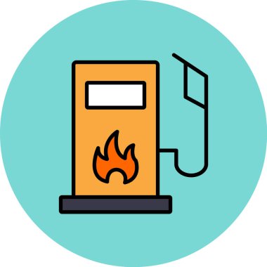 Simge vektör resimlemesini ateşle