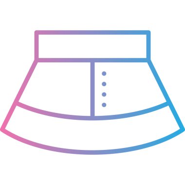 Modern simgenin vektör illüstrasyonu