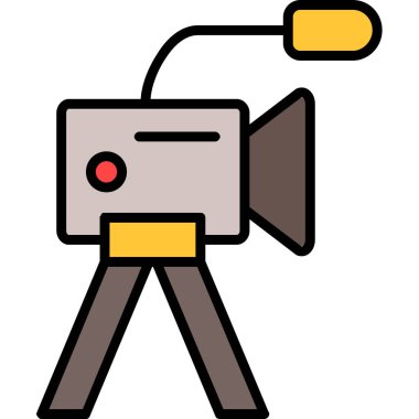 kamera sinema ikonu - ana hatlarıyla