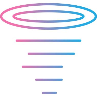 gökkuşağı simgesi vektör illüstrasyonu