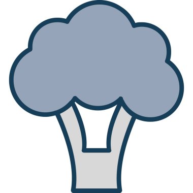 Bulut. Web simgesi vektör illüstrasyonu