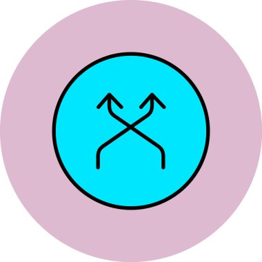 Bir bayrağın vektör illüstrasyonu