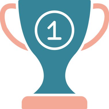 Ödül. Web simgesi basit illüstrasyon