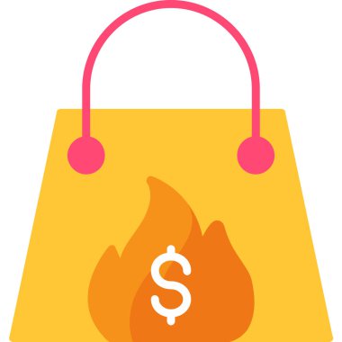 Alışveriş çantası. Basit tasarım