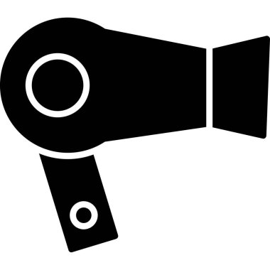 Kurutucu. Web simgesi basit illüstrasyon