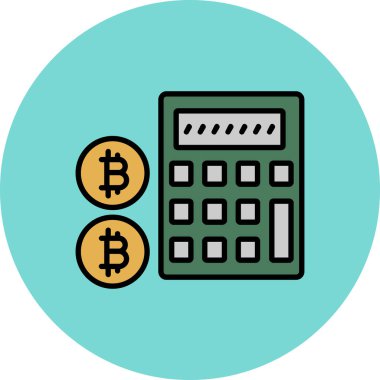 Para için. Web simgesi basit illüstrasyon