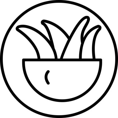 Kaktüs bitkisi simgesi