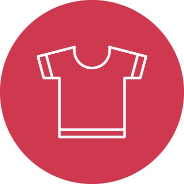 gömlek vektör düz simge