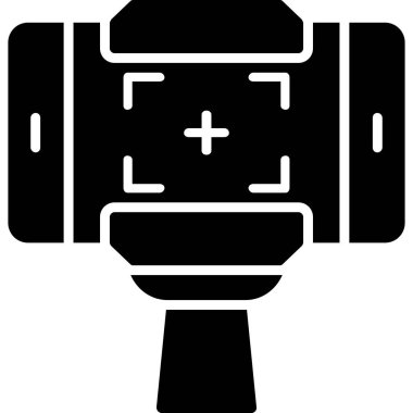 ağırlık makine simge vektör çizim