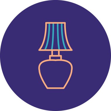 Lamba. Web simgesi basit illüstrasyon