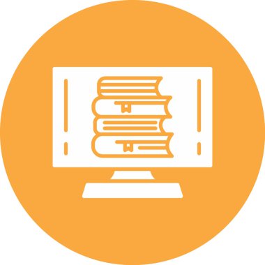 kitap simgesi, vektör illüstrasyonu