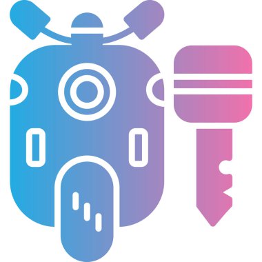 seo modern simgesinin vektör illüstrasyonu