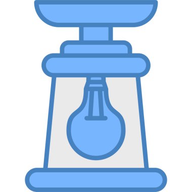 Lamba. Web simgesi basit illüstrasyon