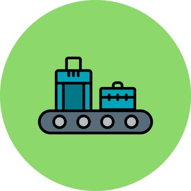 Petrol tankeri simgesi, vektör illüstrasyonu