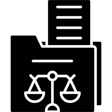 Belge. Web simgesi basit illüstrasyon