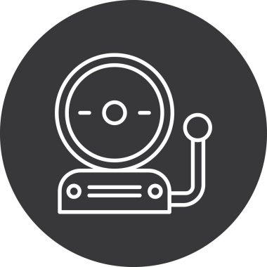 Müzik simgesinin vektör illüstrasyonu