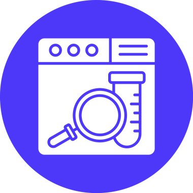 seo modern simgesinin vektör illüstrasyonu