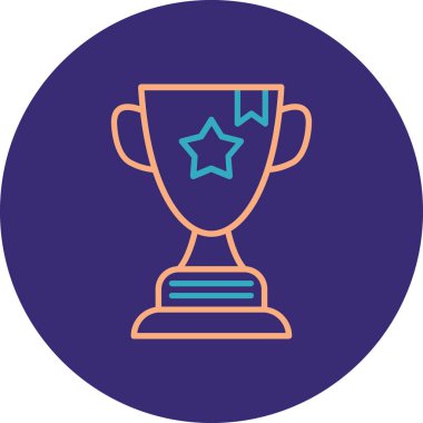 Ödül. Web simgesi basit illüstrasyon